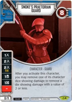 Snoke's Praetorian Guard (CM) Rare Star Wars Destiny Fantasy Flight Games   