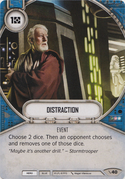 Distraction (2PG) Starter Star Wars Destiny Fantasy Flight Games   