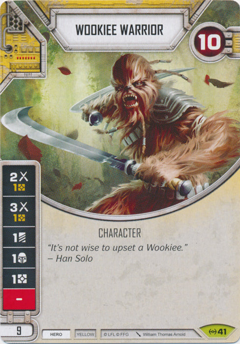 Wookiee Warrior (EAW) Rare Star Wars Destiny Fantasy Flight Games   