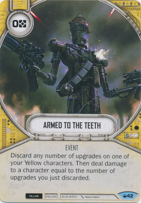 Armed To The Teeth (SOH) Common Star Wars Destiny Fantasy Flight Games   