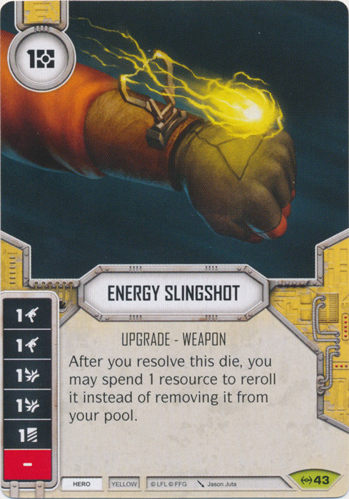 Star Wars Destiny Energy Slingshot (EAW) Rare