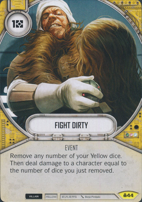 Fight Dirty (CONV) Uncommon Star Wars Destiny Fantasy Flight Games   