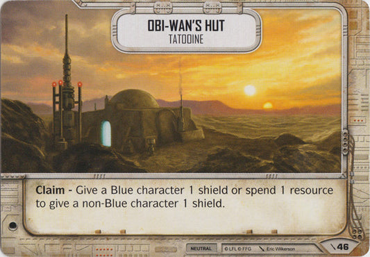 Obi-Wan's Hut - Tatooine (2PG) Starter Star Wars Destiny Fantasy Flight Games   