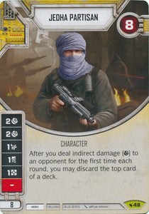 Star Wars Destiny Jedha Partisan (LEG) Rare