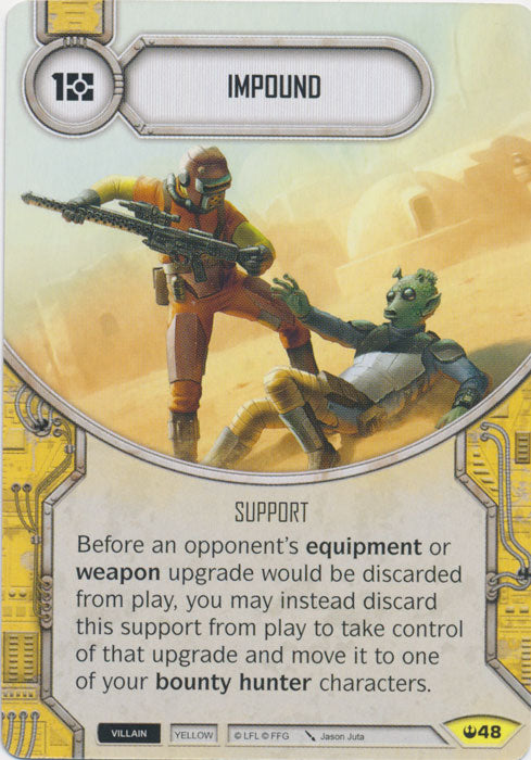 Impound (SOH) Uncommon Star Wars Destiny Fantasy Flight Games   