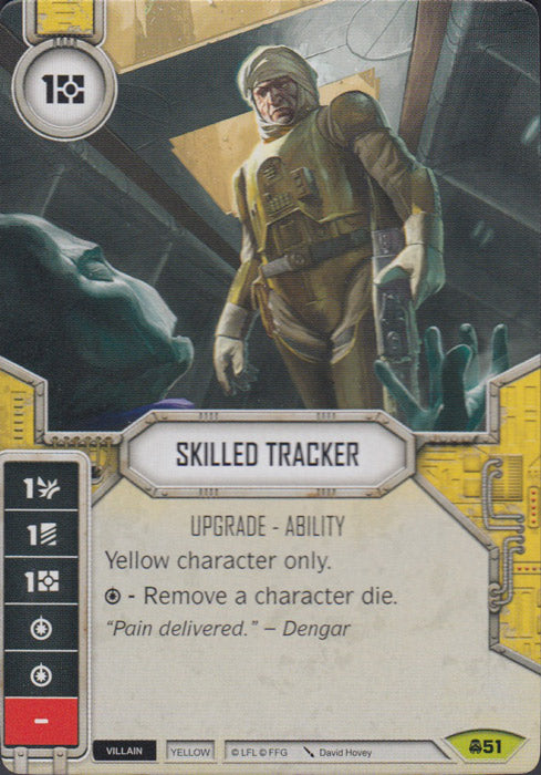 Skilled Tracker (CONV) Rare Star Wars Destiny Fantasy Flight Games   