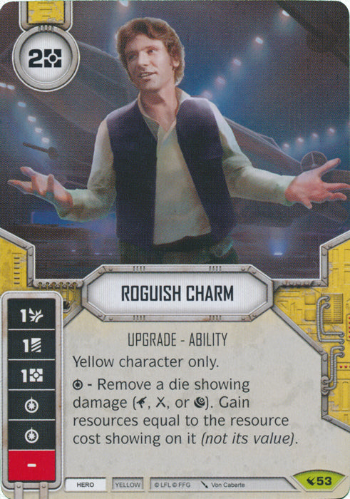 Roguish Charm (LEG) Rare Star Wars Destiny Fantasy Flight Games   