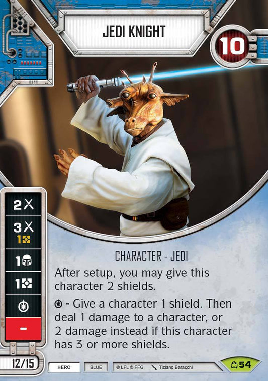 Jedi Knight (CM) Rare Star Wars Destiny Fantasy Flight Games   