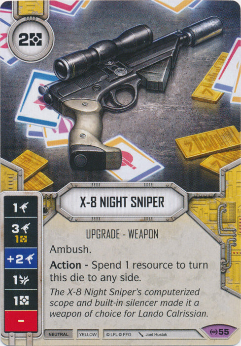X-8 Night Sniper (EAW) Legendary Star Wars Destiny Fantasy Flight Games   