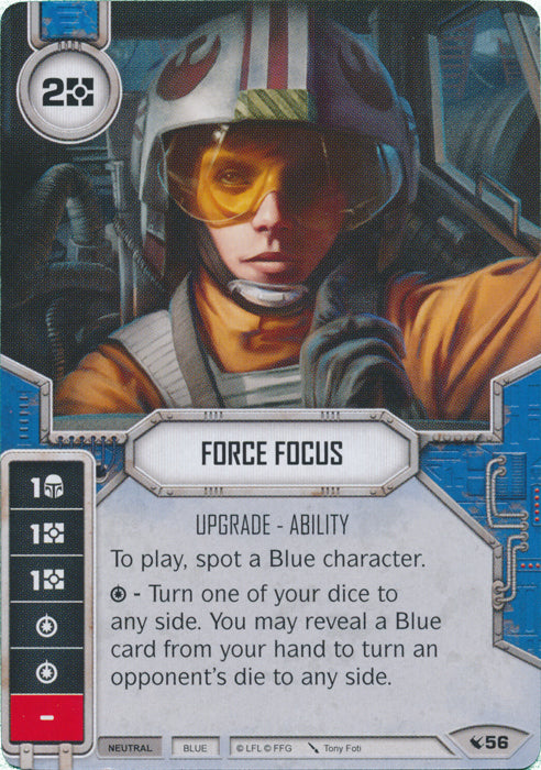 Force Focus (LEG) Starter Star Wars Destiny Fantasy Flight Games   