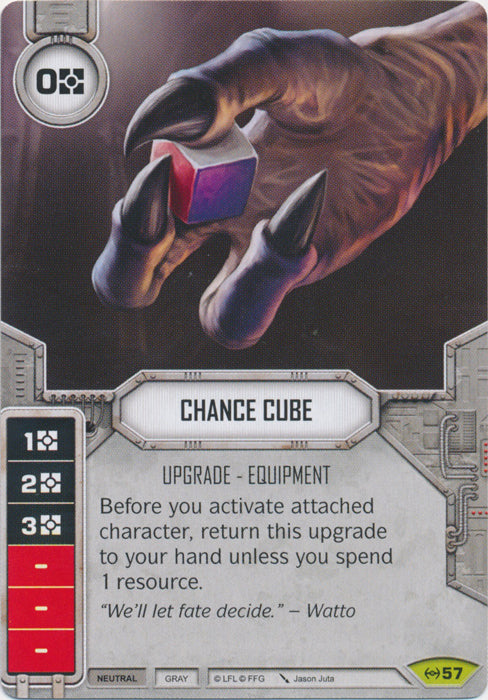 Chance Cube (EAW) Rare Star Wars Destiny Fantasy Flight Games   