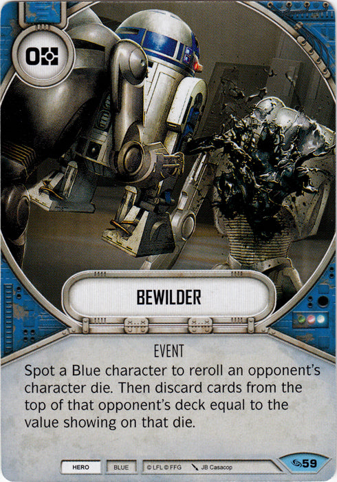 Bewilder (ATG) Common Star Wars Destiny Fantasy Flight Games   