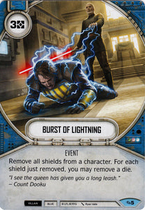 Star Wars Destiny Burst Of Lightning (ATG) Common