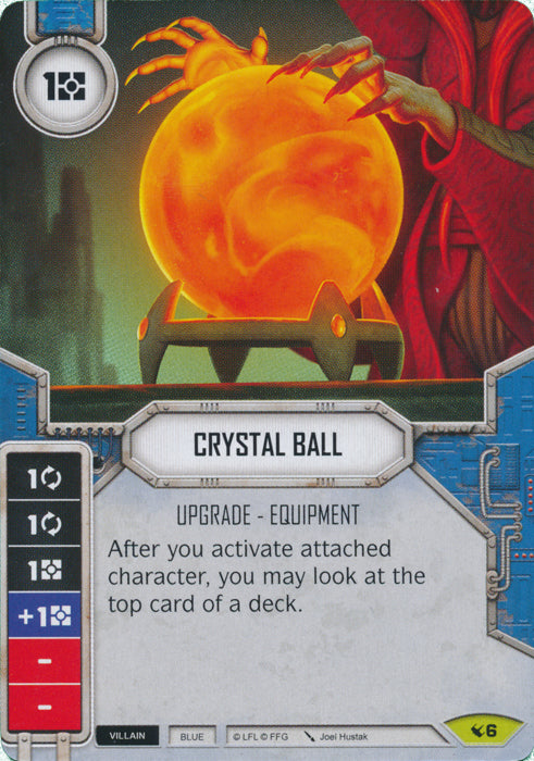 Crystal Ball (LEG) Rare Star Wars Destiny Fantasy Flight Games   