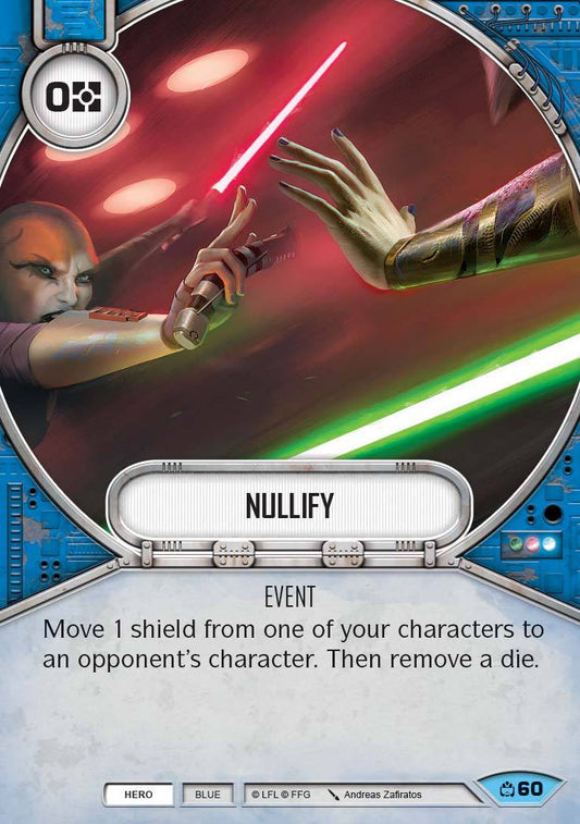 Nullify (CM) Common Star Wars Destiny Fantasy Flight Games   