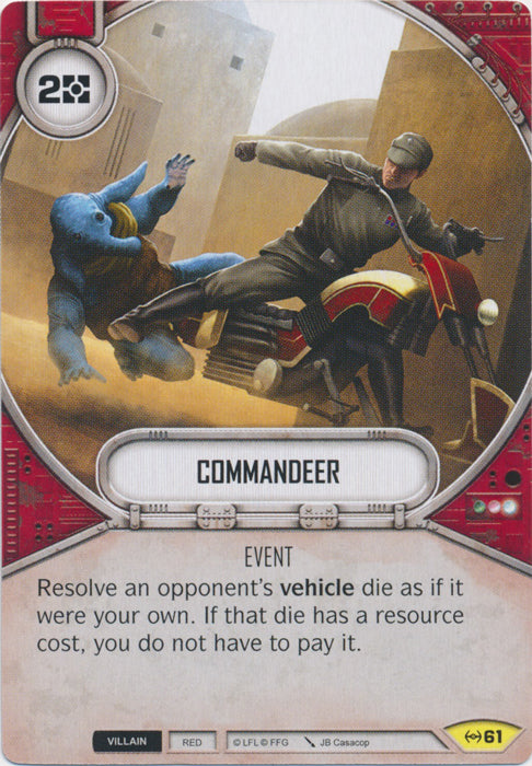 Commandeer (EAW) Uncommon Star Wars Destiny Fantasy Flight Games   