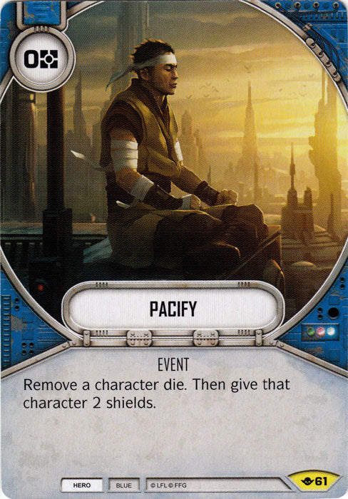 Pacify (WotF) Uncommon Star Wars Destiny Fantasy Flight Games   