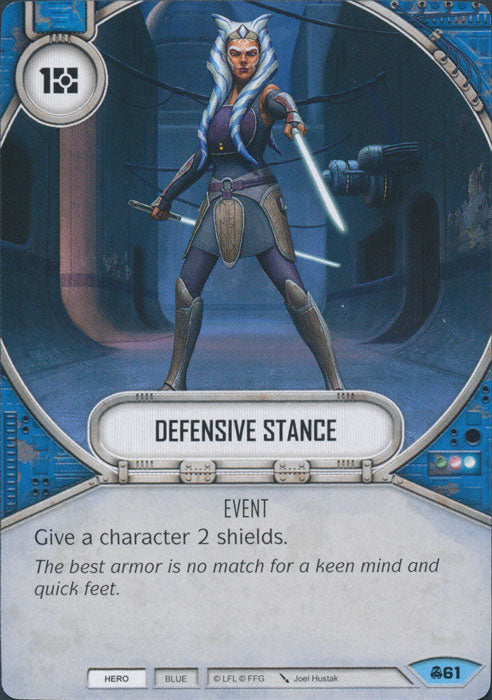 Defensive Stance (CONV) Common Star Wars Destiny Fantasy Flight Games   