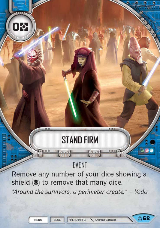 Stand Firm (CM) Common Star Wars Destiny Fantasy Flight Games   