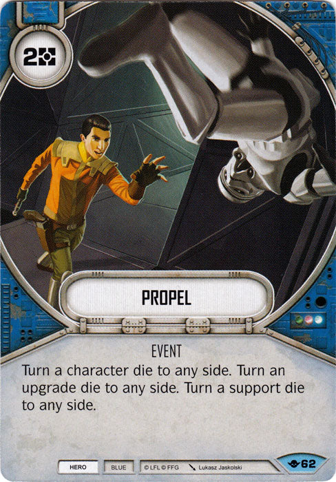 Propel (WOTF) Common Star Wars Destiny Fantasy Flight Games   