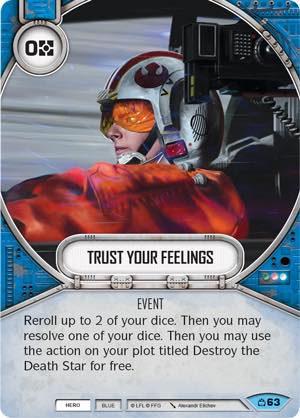 Trust Your Feelings (CM) Common Star Wars Destiny Fantasy Flight Games   
