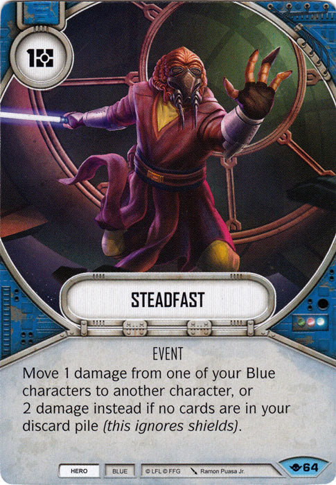 Steadfast (WOTF) Common Star Wars Destiny Fantasy Flight Games   