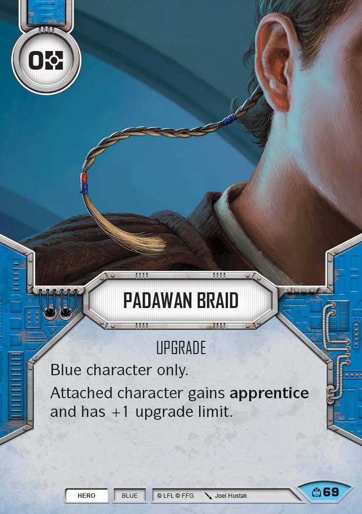 Padawan Braid (CM) Common Star Wars Destiny Fantasy Flight Games   