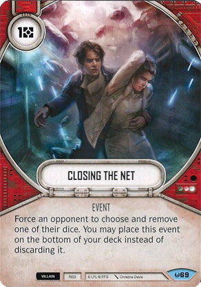 Closing the Net (AWK) Common Star Wars Destiny Fantasy Flight Games   