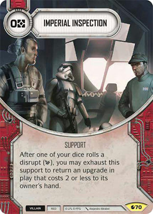 Imperial Inspection (SoR) Uncommon Star Wars Destiny Fantasy Flight Games   