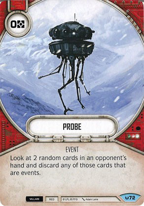 Probe (AWK) Common Star Wars Destiny Fantasy Flight Games   