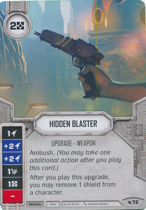 Hidden Blaster (LEG) Starter Star Wars Destiny Fantasy Flight Games   