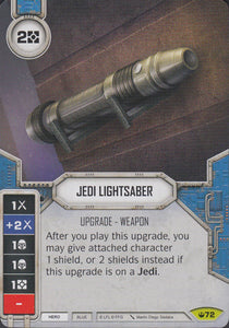Star Wars Destiny Jedi Lightsaber (SOH) Rare