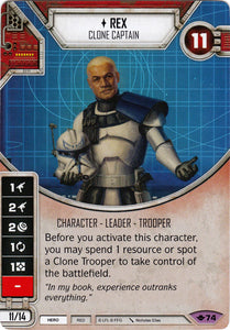 Star Wars Destiny Rex - Clone Captain (WotF) Legendary