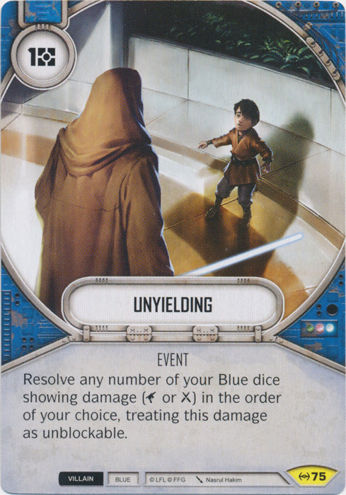 Unyielding (EAW) Uncommon Star Wars Destiny Fantasy Flight Games   