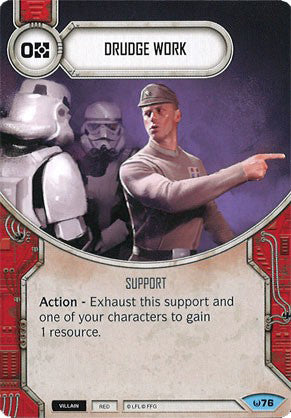 Drudge Work (AWK) Common Star Wars Destiny Fantasy Flight Games   