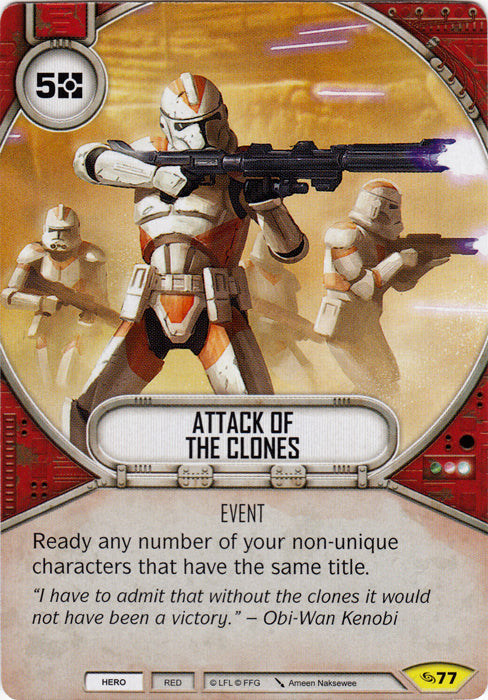 Star Wars Destiny Attack of The Clones (ATG) Uncommon