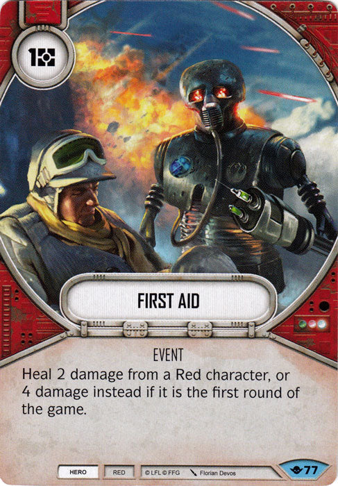 First Aid (WOTF) Common Star Wars Destiny Fantasy Flight Games   