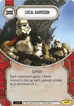 Local Garrison (AWK) Uncommon Star Wars Destiny Fantasy Flight Games   