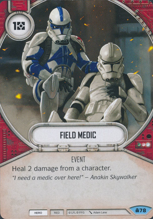 Field Medic (CONV) Common Star Wars Destiny Fantasy Flight Games   