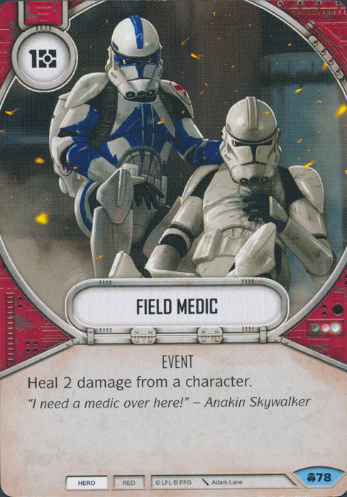 Star Wars Destiny Field Medic (CONV) Common