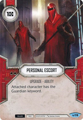 Star Wars Destiny Personal Escort (AWK) Common