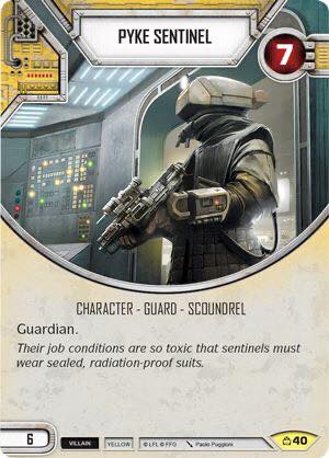 Pyke Sentinel (CM) Uncommon Star Wars Destiny Fantasy Flight Games   
