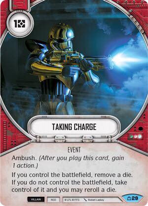 Taking Charge (CM) Common Star Wars Destiny Fantasy Flight Games   