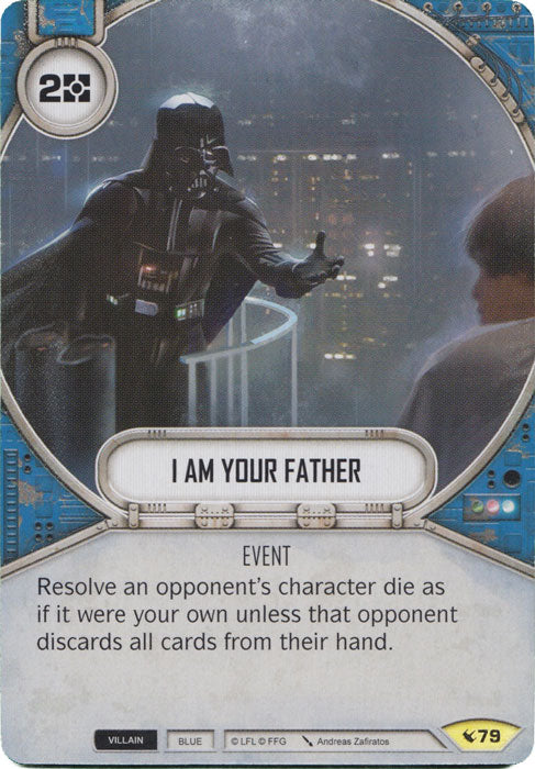 I Am Your Father (LEG) Uncommon Star Wars Destiny Fantasy Flight Games   