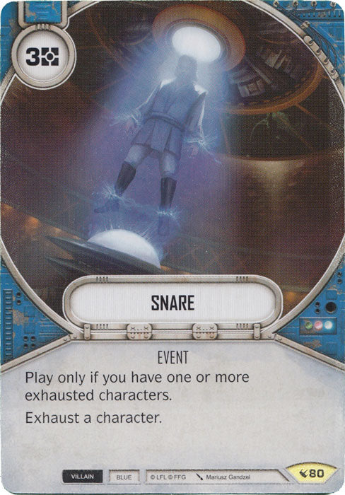 Snare (LEG) Uncommon Star Wars Destiny Fantasy Flight Games   