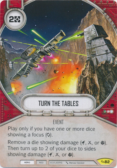 Turn The Tables (ATG) Uncommon Star Wars Destiny Fantasy Flight Games   