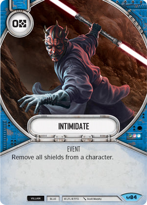 Intimidate (AWK) Common Star Wars Destiny Fantasy Flight Games   