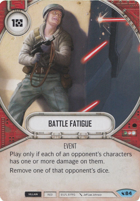 Battle Fatigue (LEG) Common Star Wars Destiny Fantasy Flight Games   