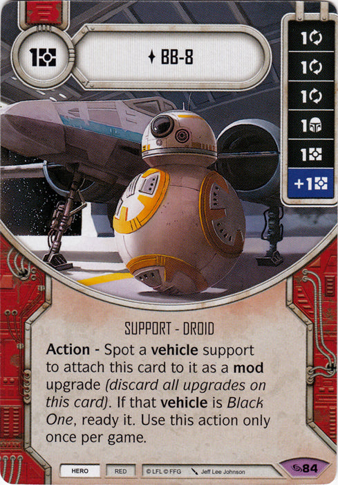 BB-8 (ATG) Legendary Star Wars Destiny Fantasy Flight Games   