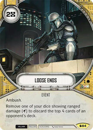 Loose Ends (SoR) Uncommon Star Wars Destiny Fantasy Flight Games   